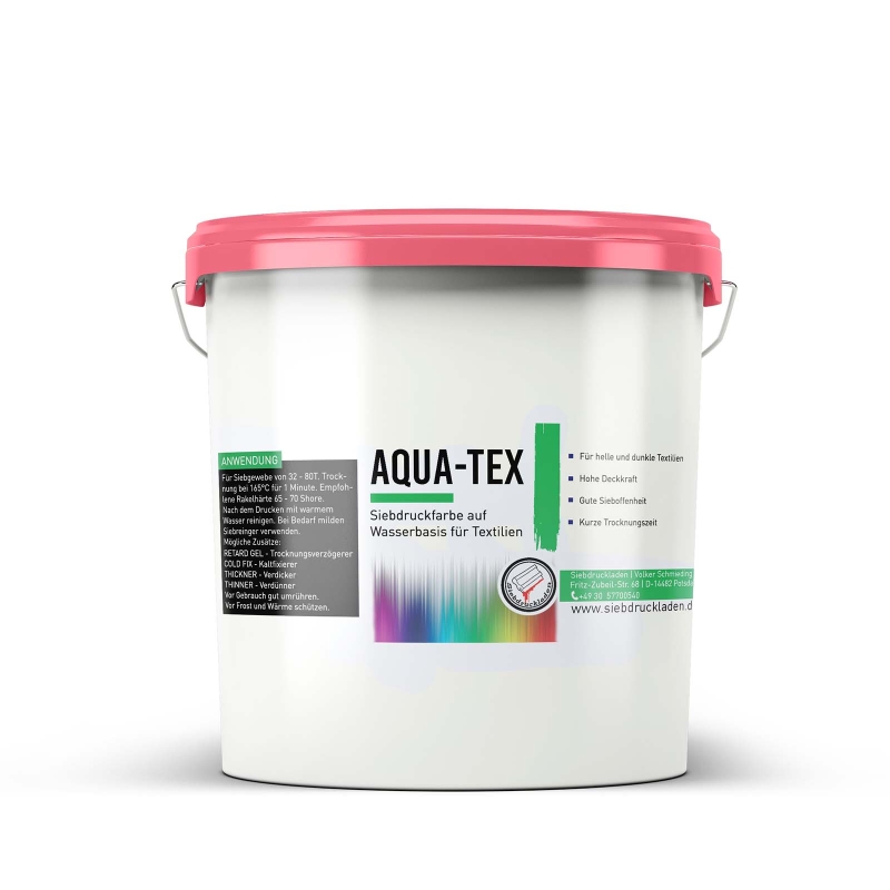 AQUA-TEX - ALTROSA Wasserbasierte Siebdruckfarbe